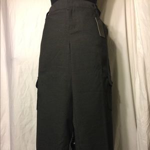 Firenze Charcoal Crop Pants